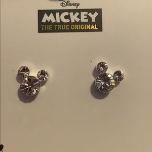 Mickey Mouse earrings for April birthday